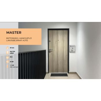 Delta MASTER lakasbejaráti ajtó enteriőr